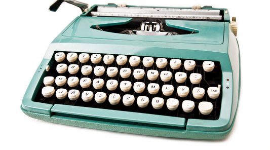 How I Won the Aqua Typewriter